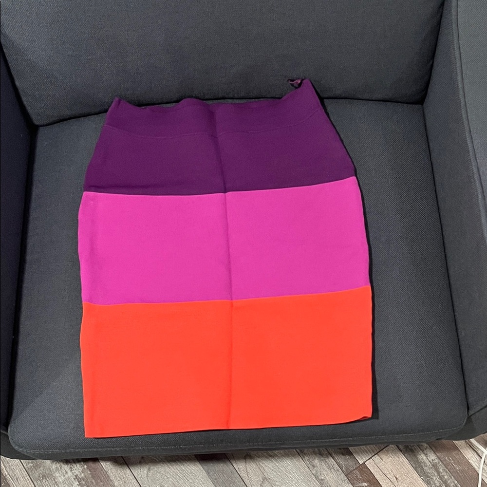 BCBGMaxAzria Multicolor Pencil Skirt